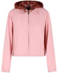 Burberry - Cropped Newcott Hooded Jacket - Lyst