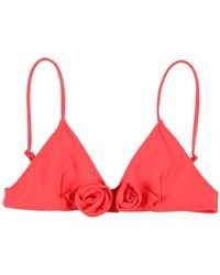 Coperni - Flower Detail Bikini Top - Lyst