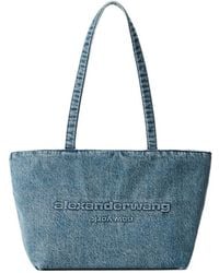Alexander Wang - Punch Logo Debossed Shoulder Bag - Lyst