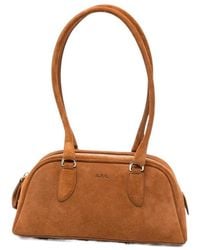 A.P.C. - Paloma Suede Shoulder Bag - Lyst