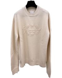 Givenchy - Logo Embroidered Knit Sweater - Lyst