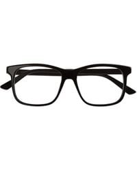 Bottega Veneta - Eyewear Classic Square Eyeglasses - Lyst