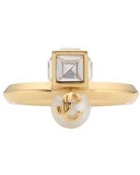 Jimmy Choo - Jc Cube Ring - Lyst