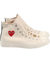 COMME DES GARÇONS PLAY - Lace-Up High-Top Casual Shoes - Lyst