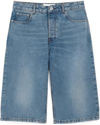 Ami Paris - Logo Patch Bermuda Shorts - Lyst