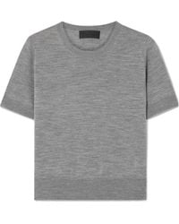 Nili Lotan - Leilani Short-Sleeved Knitwear - Lyst
