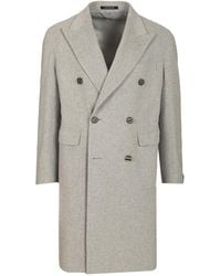 Tagliatore - Double-Breasted Patch-Pocket Coat - Lyst