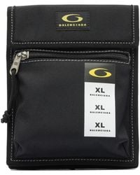 Balenciaga - Logo Patch Crossbody Bag - Lyst