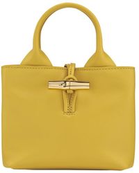 Longchamp - Extra Small Le Roseau Tote Bag - Lyst