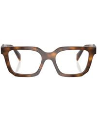Prada - Eyewear Square Frame Glasses - Lyst
