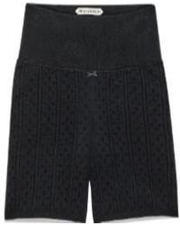 JW Anderson - Jw Anderson Knitted Pointelle Fitted Shorts - Lyst