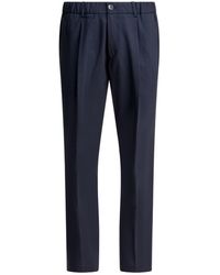 Herno - Pleated-Front Trousers - Lyst