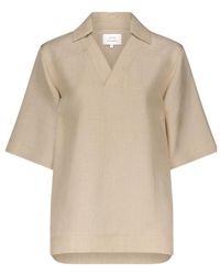 Loulou de Saison - Ermo Open Neck Top - Lyst