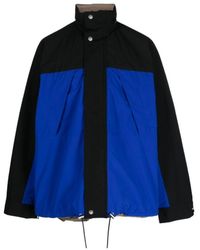 Sacai - Funnel-Neck Reversible Jacket - Lyst