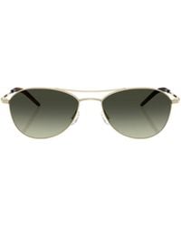 Oliver Peoples - Pilot Frame Sunglasses - Lyst