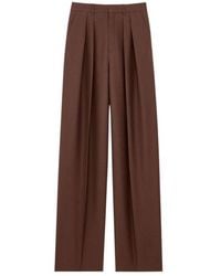 Saint Laurent - Mid-Rise Tailored Pants - Lyst