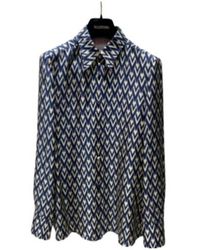 Valentino - Toute La V Monogram Long-Sleeved Shirt - Lyst