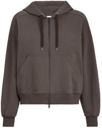 Brunello Cucinelli - Zip-Fastening Hoodie - Lyst