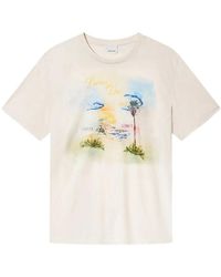 Isabel Marant - Printed Short-Sleeve T-Shirt - Lyst