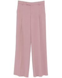 FEDERICA TOSI - Pleated Wide-Leg Pants - Lyst