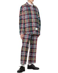 Thom Browne - Checked Casual Jacket - Lyst