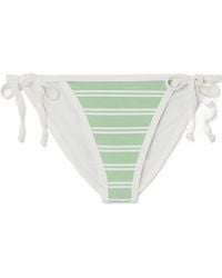 Marysia Swim - Bianco Striped Bikini Briefs - Lyst