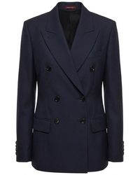 Gucci - Double-Breasted Gg Jacket - Lyst