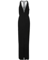 Max Mara - Secolo Embellished V-Neck Sleeveless Dress - Lyst