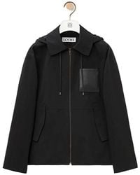 Loewe - Zip-Up Hooded Jacket - Lyst