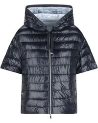 Herno - Zip-Up Drawsting Reversible Jacket - Lyst