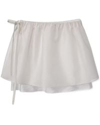 DUNST - Layered Mini Skirt - Lyst