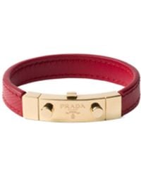 Prada - Logo Bracelet - Lyst