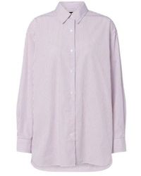 Nili Lotan - Yorke Striped Cotton Shirt - Lyst