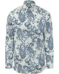 Etro - Regular Paisley Shirt - Lyst