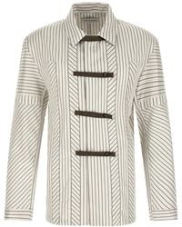 Kiko Kostadinov - Kyan Striped Pajama Shirt - Lyst