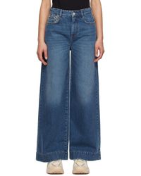Stella McCartney - Blue S-wave Jeans - Lyst