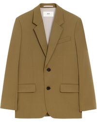 Ami Paris - Ami Loose Single Breasted Jacket - Lyst