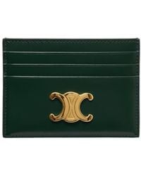 Celine - Card Holder Triomphe - Lyst