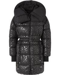 Pinko - Logo Print Down Jacket - Lyst