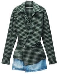 Alexander Wang - Pre-Styled Wrap Mini Dress - Lyst