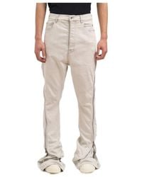 Rick Owens - Side Zip Jeans - Lyst