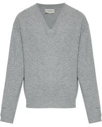 Officine Generale - Manu V-Neck Knitwear - Lyst