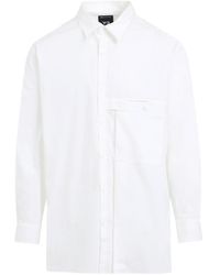Y-3 - Long-Sleeved Straight Hem Shirt - Lyst