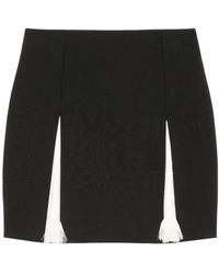 Givenchy - Slit Detailed Mini Skirt - Lyst