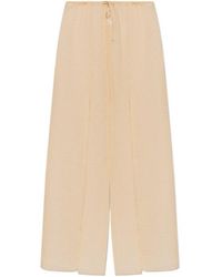 Balmain - Chiffon Print Beach Pants - Lyst