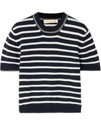 &Daughter - Shona Striped Organic Cotton Top - Lyst