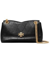 Tory Burch - Charlie Small Quilted Shoulder Bag - Lyst