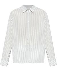 Officine Generale - Stripe-Pattern Shirt - Lyst