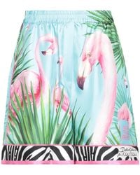 Dolce & Gabbana - Floral Printed Satin Shorts - Lyst
