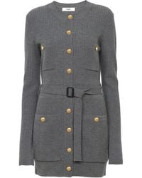 Chloé - Chloé Fitted Knit Long Cardigan - Lyst
